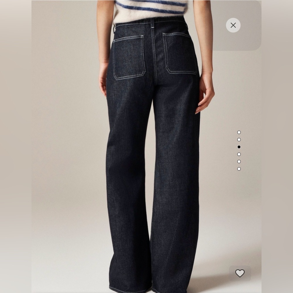 J. Crew camp pocket wide leg Jeans